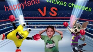 happyland vs chukes cheeses [upl. by Wartow940]