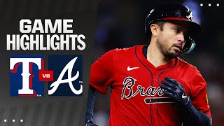 Rangers vs Braves Game Highlights 41924  MLB Highlights [upl. by Sauveur]