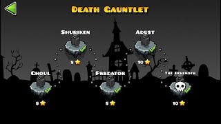 Death Gauntlet Complete l Geometry dash 2113 [upl. by Nohsad563]