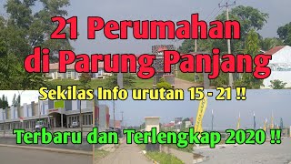 21 Perumahan di Parung Panjang Bogor  Sekilas Info 15 sampai 21  Terbaru dan Terlengkap 2020 [upl. by Alf166]