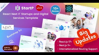 Installation Tutorial  StartP React Next IT Startups amp Digital Services Template [upl. by Kristin]