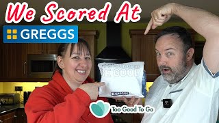 We Got Lucky At Greggs Too Good To Go Food Review [upl. by Pren]