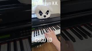 💗🍬 Bubblegum KK  Animal Crossing KK Slider Piano Tutorial [upl. by Llenod]