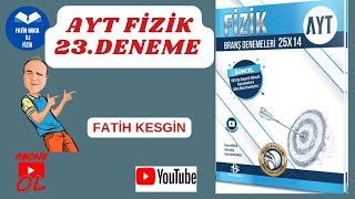 BİLGİ SARMAL YAYINLARIAYT FİZİK 23DENEMEaytfizik tytfizik yks2023 bilgisarmalyayınları [upl. by Marela]