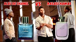 Mzansi Cologne Street Battle  Bleu de Chanel vs Rasas Hawas [upl. by Ayam519]