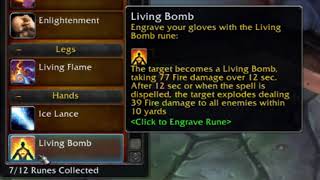 How to Get the Living Bomb Rune for Horde Mage  WoW Classic Season of Discovery [upl. by Amej]