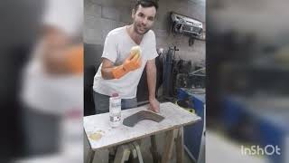 Remover oxido de la chapa facil simple y barato  How to remove rust from sheet metal [upl. by Enaud201]