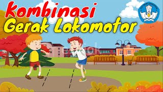 PJOK KELAS 3 KOMBINASI GERAK MERANGKAK LARI DAN LOMPAT [upl. by At835]