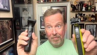 Norelco OneBlade amp Supply Trimmer vs my Goatee Shaving it off which one is better [upl. by Ronoh816]