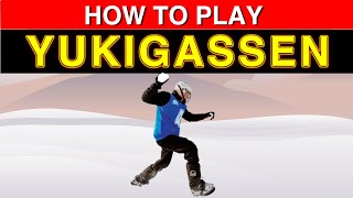 How To Play Yukigassen OR Snow Battle unique sport that involves players fighting with snowballs [upl. by Schechinger331]