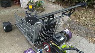 Shopping Cart gokart build [upl. by Enela]