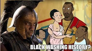 Black Washing History Troy amp BBC Cartoon Debunking [upl. by Elton]