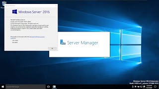 Windows Server 2016 ESD Installation [upl. by Kong]