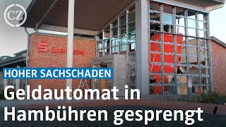 Geldautomat in Hambühren gesprengt – hoher Sachschaden [upl. by Brandea]