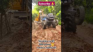 Sonalika Di47 RX 50 HPvideoka power💪 king👑👑tacktor🚜🚜🚜 [upl. by Inamik]