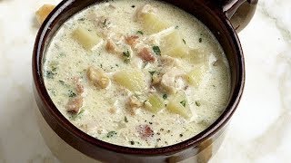 how to make the BEST clam chowder [upl. by Germayne336]