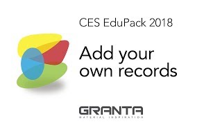 Add your own records in CES EduPack [upl. by Einot922]