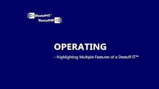 Features of the Destuffit Machine Used to Make Material Handling in the Can Safer amp Faster [upl. by Avika556]