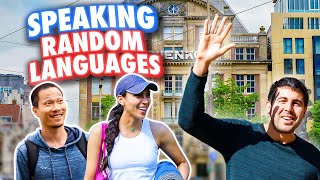 Speaking Random Languages with the People of Amsterdam [upl. by Muryh]