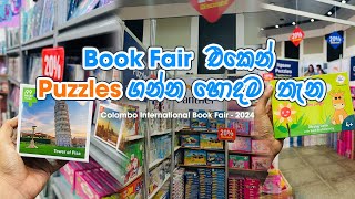 Book Fair එකේ Puzzle ගන්න හොදම තැන 😍🧩 Colombo International Book Fair 2024 [upl. by Ashia]