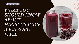 Health benefits of Zobo juice hibiscus zobodrink thehealthclue [upl. by Emarej]