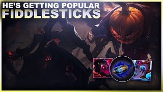 WHY IS FIDDLESTICKS BECOMING POPULAR AGAIN League of Legends [upl. by Gusella]