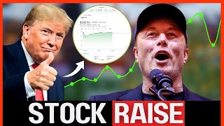 Tesla’s Stock 15 Jumps After Trump’s Victory [upl. by Oilenroc414]