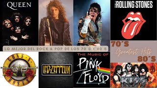 Rock amp Pop 70´s amp 80´s  Lo mejor del Rock y Pop de los 70 y 80´s  Greatest Hits [upl. by Eirrotal]