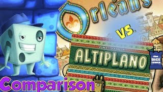 Orleans vs Altiplano Comparison  with Tom Vasel [upl. by Aislehc]