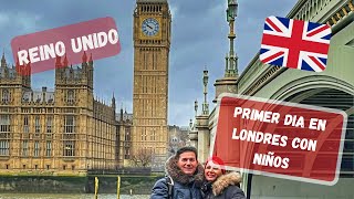 LONDRES Primer día con niños en NAVIDAD Vlog1 2023 [upl. by Thessa]