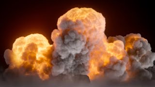 Atomic Bomb  Simple Nuclear Explosion  Volume  Houdini amp Redshift  2021 [upl. by Michael772]