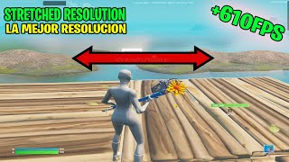 🔧 Asi tengo La MEJOR RESOLUCION ESTIRADA de FORTNITE  mas FPS  0 DELAY ✅ [upl. by Adyela21]