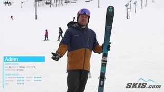 Adams ReviewBlizzard Brahma 82 Skis 2021Skiscom [upl. by Corilla]