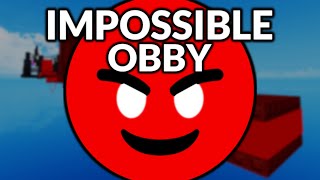 So I tried the Nearly IMPOSSIBLE Obby in Roblox [upl. by Nemzzaj745]