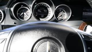 2013 MercedesBenz C63 AMG Quick Look Interior and Using the Media Interface [upl. by Cam]