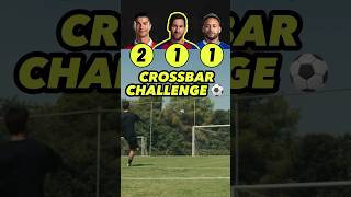 Ronaldo vs Messi vs Neymar  Crossbar Challenge⚽️🤩 [upl. by Atimed981]