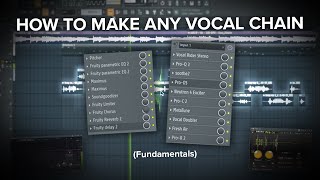 How to Make ANY Vocal Chain with THESE Steps  FL Studio [upl. by Snyder317]