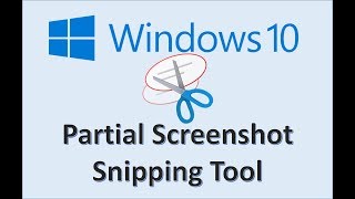 Windows 10  Snipping Tool  How to Use Screen Snip to Take Screenshot  Shortcut Key Tutorial in MS [upl. by Butte775]