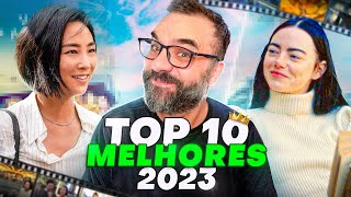 TOP 10 MELHORES FILMES DE 2023 [upl. by Brannon]