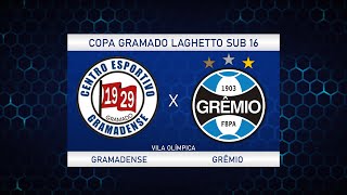 Gramadense x Grêmio  4ª Copa Gramado Laghetto Sub16 [upl. by Etsirhc]