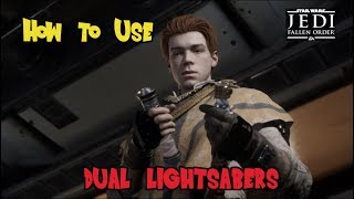 How to Get Dual Lightsabers in Star Wars Jedi Fallen Order [upl. by Anthea]