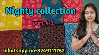 Nighty collection part412whatsapp no8249111752 [upl. by Mulcahy]