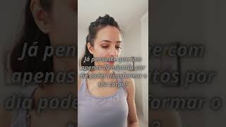 20 minutos por dia podes transformar o teu corpo dicasdeexercicio sports perderpeso dicas [upl. by Karin493]