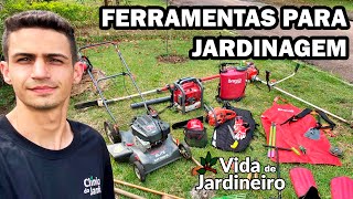 Ferramentas para Jardinagem  Qual preciso para começar  Vida de Jardineiro [upl. by Eelorac]