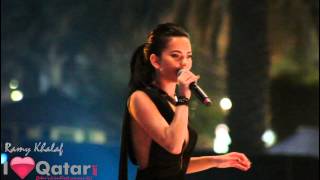 Inna Sings in Arabic Live in Doha [upl. by Haag]