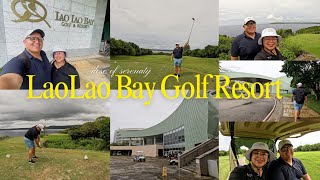 SAIPAN TRAVEL VLOG🇲🇵 Golfing at LaoLao Bay Golf Resort 🏌🏼‍♂️ [upl. by Shargel]