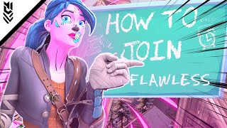 How To Join Team Flawless Join a Fortnite Team [upl. by Nodnnarb]