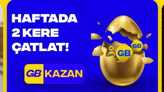 GNC ÇATLAT KAZAN BUGA GİRDİ SINIRSIZ BEDAVA İNTERNET ALABİLİRSİNİZ UYGULAMADAN [upl. by Alra788]