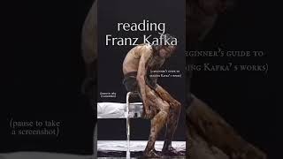 franzkafka kafka kafkaesque howtoreadkafka readingguide booktube philosophy dostoievski [upl. by Ailama]