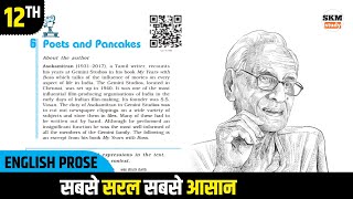 Poets and Pancakes Class 12th English Prose lesson 6 explanation in Hindi [upl. by Rawlinson]